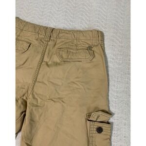 VTG Y2K Aeropostale Cargo Shorts Mens 34 khaki Cotton grunge streetwear classic‎